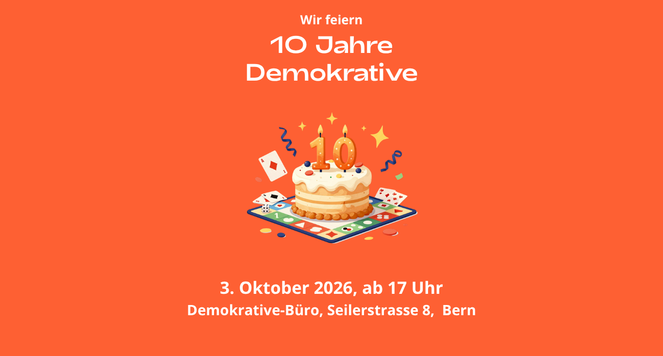 10 Jahre Demokrative – wir feiern!